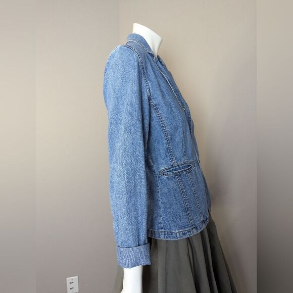 Ralph Lauren 1967 Denim Blazer Jacket Women’s Small Casual Vintage-Inspired S - Picture 3 of 11